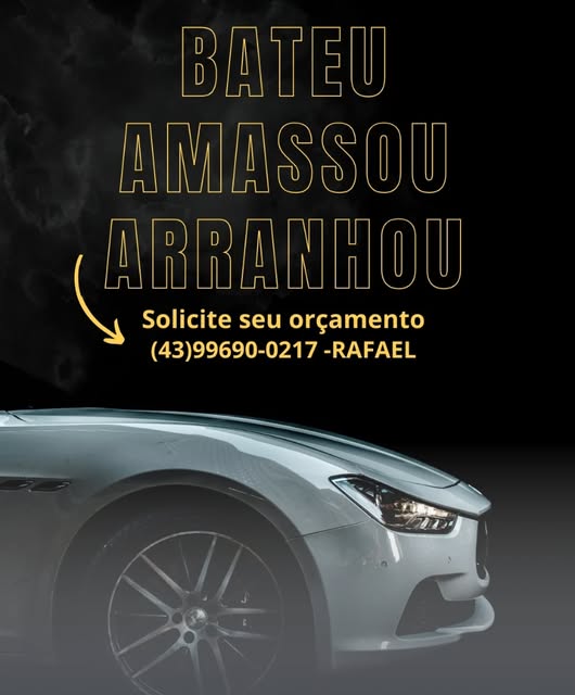 Bateu, amassou, arranhou? Solicite seu orçamento
